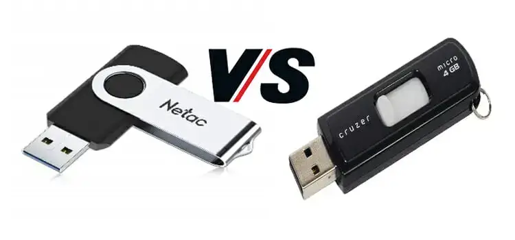Are thumb drives and flash drives the same or different things?